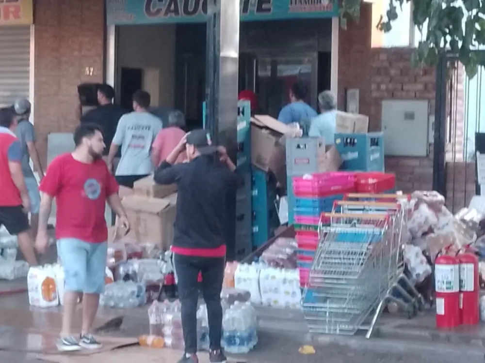 Consiguieron contener el incendio en Caucete