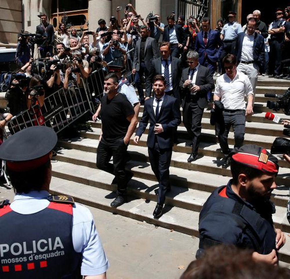 En el juicio, Messi se desligó de todo