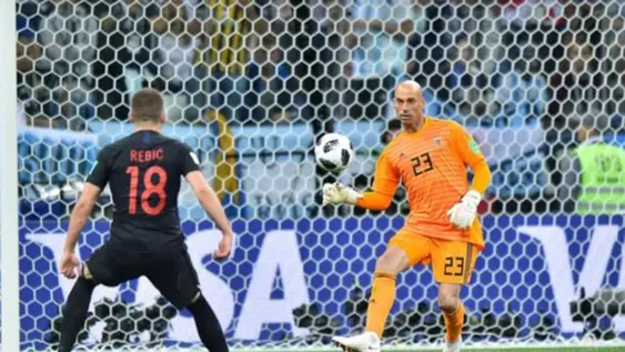 El gol de Pineda y el error de Caballero