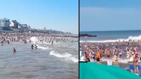 Un guardavidas contó cómo fue el meteotsunami en Mar del Plata: “Se formó un remolino negro”