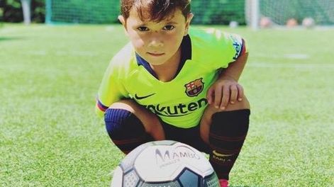 El nuevo viral de Mateo Messi que divierte a las redes