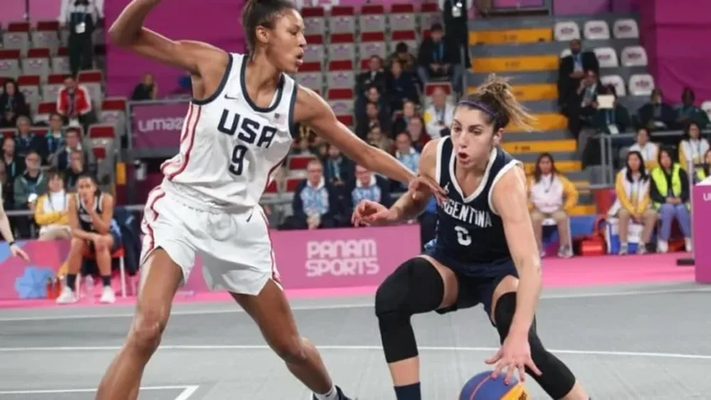El equipo femenino argentino de básquet 3×3 se quedó con la medalla plateada