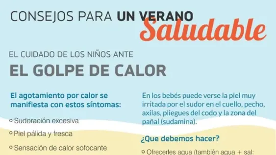 Recomendaciones útiles para evitar golpes de calor