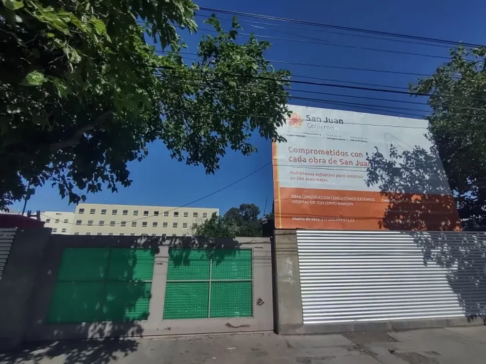 Ya se inició la obra de construcción del nuevo edificio de Consultorios Externos del Hospital Rawson.