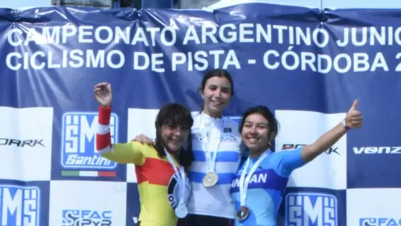 Abril Capdevila logró el bronce en puntuables