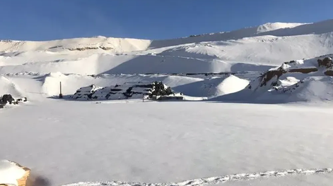 Nevadas en la Cordillera. Imagen ilustrativa.