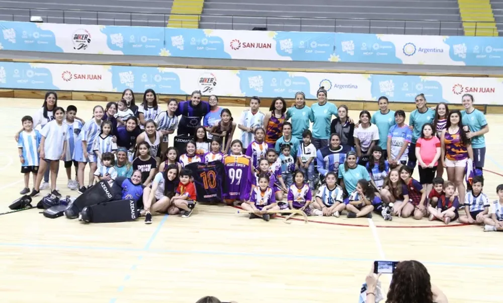 Las chicas tuvieron su agasajo