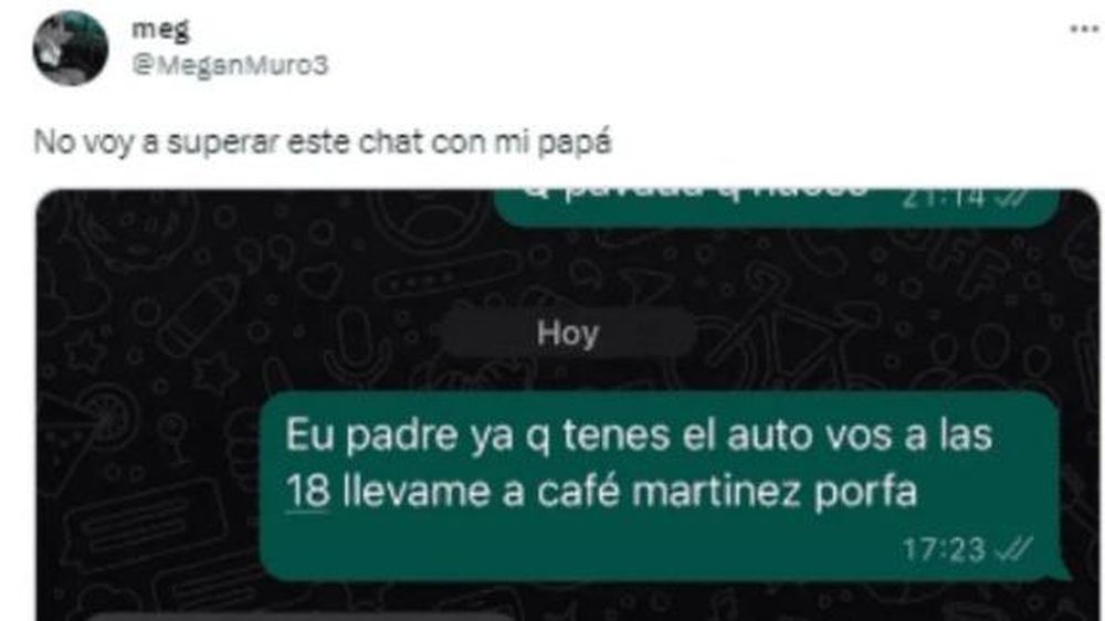 Le pidió a su papá que la lleve a una cita y recibió un impactante consejo: “Si es un c…”