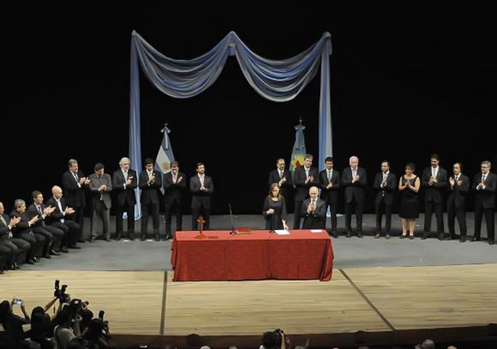 Vidal tomó juramento al gabinete bonaerense