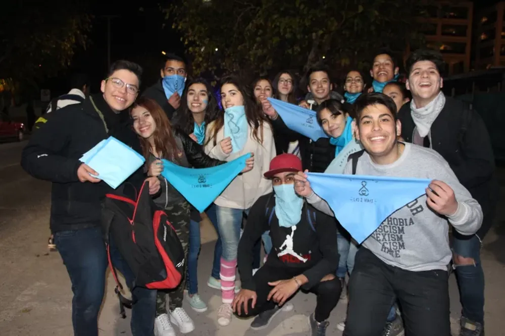 En San Juan, también se oyeron las dos voces por la despenalización del aborto