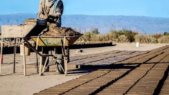 Los ladrilleros trabajan para unirse y poder vender para obras públicas