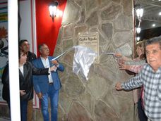 En Valle Fértil bautizaron con el nombre de Carlos Heredia, el Cuartel de Bomberos de Astica.