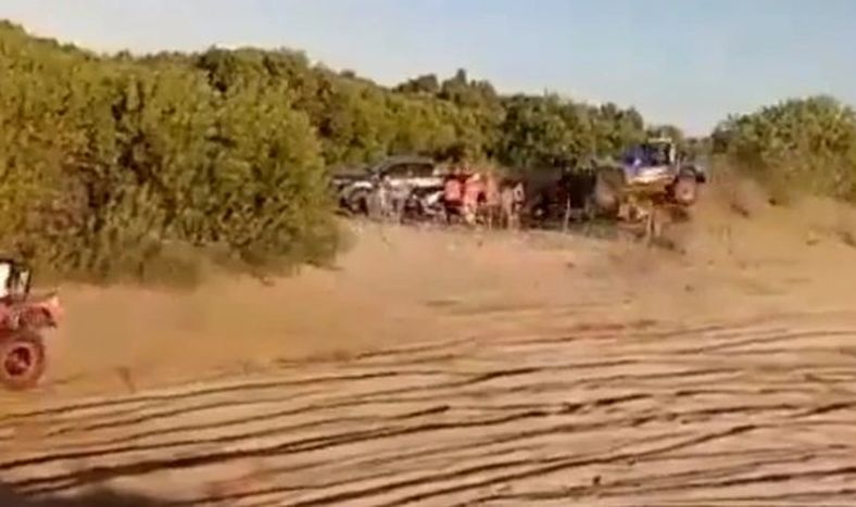 El impactante video en el que un Jeep atropelló y mató a un espectador en una carrera en Villa Gesell