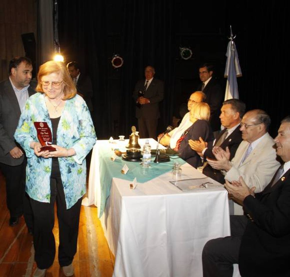 Distinción del  Rotary Club por la solidaridad