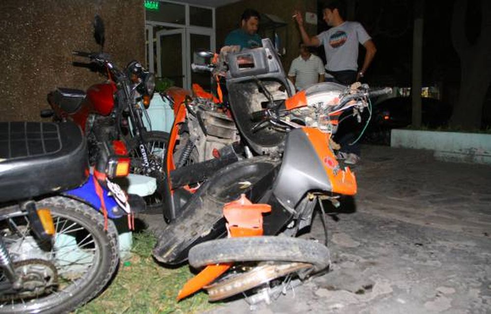 Dos motociclistas quedaron graves por dos accidentes