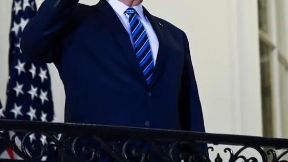 Trump dijo estar “fenomenal” y minimizó al coronavirus