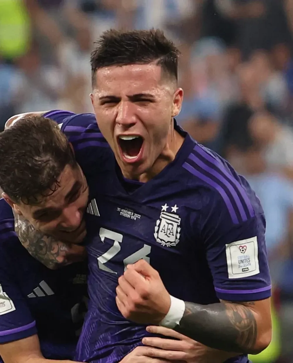 AGOTADOR. Enzo no se para.