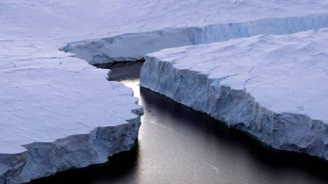 ¿Un iceberg gigante?