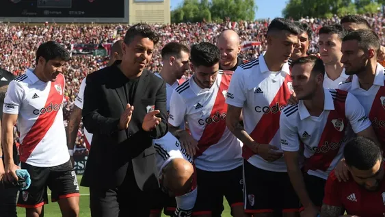 River despidió a Gallardo con una fiesta