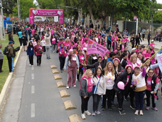 [galeria de fotos] las mejores postales de la multitudinaria maraton juntas contra el cancer de mama
