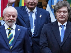 Lula y Javier Milei.