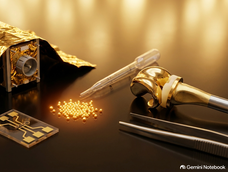mucho mas que una joya: los insolitos usos del oro en la medicina y la tecnologia espacial