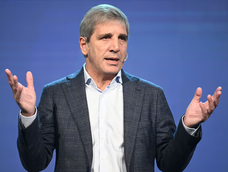 Ministro de Economía, Luis Caputo.