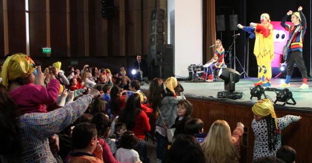 Encantados con el payaso