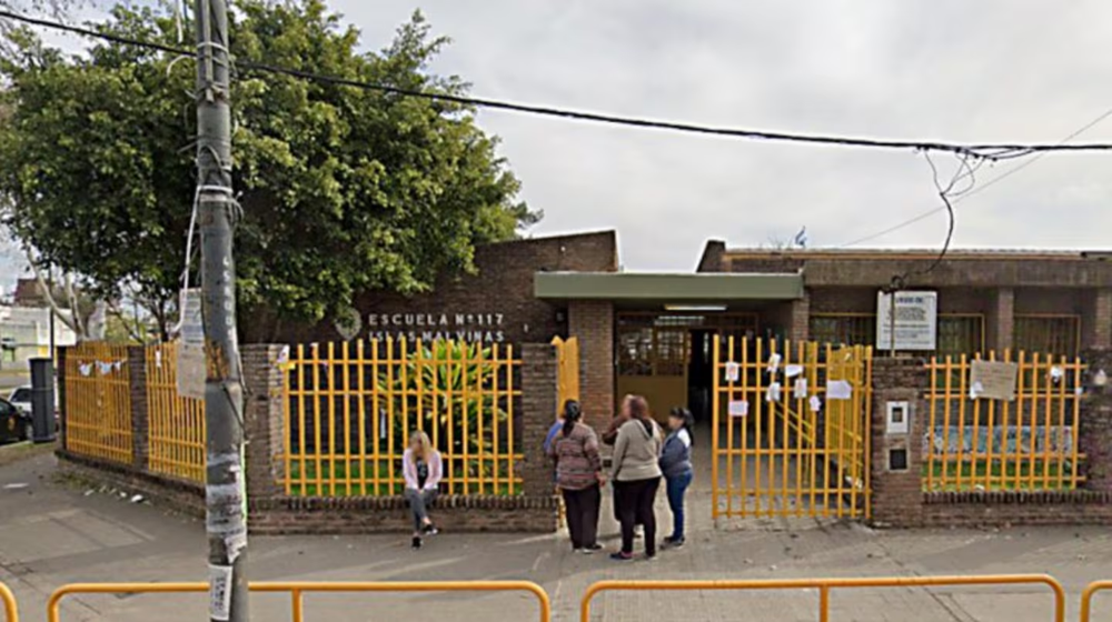 La Escuela donde falleció la nena.&nbsp;
