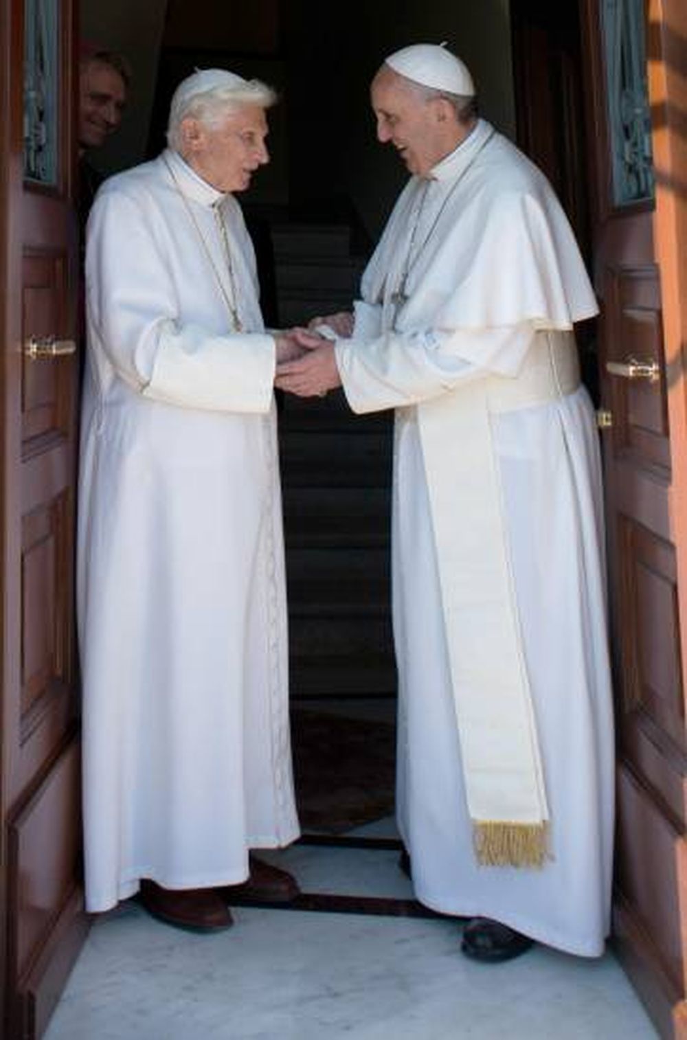 Ratzinger volvió al Vaticano