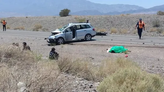 Un motociclista falleció luego de chocar contra un auto en Ruta 150