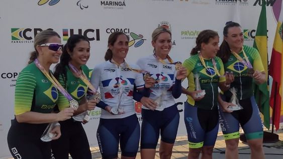 Majo Quiroga, oro en Brasil