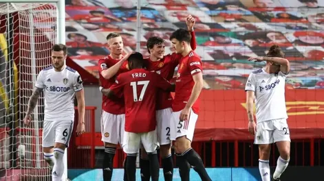Paliza del Manchester United al Leeds de Bielsa