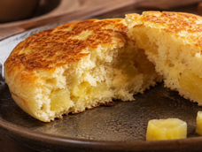 como hacer pan de anana en sarten: receta lista en 5 minutos y sin horno