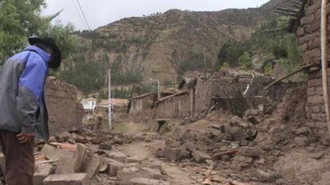 Sismo fatal en el sur de Perú