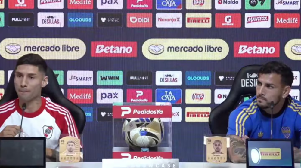 Gonzalo Montiel por River y Leandro Paredes por Boca, palpitaron el Superclásico