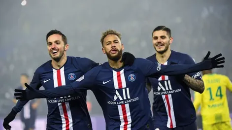 Declararon campeón de Francia al PSG de los argentinos