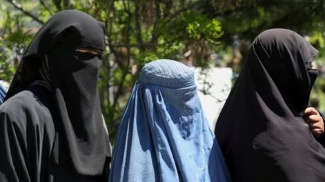 La foto que se viralizó para denunciar la situación de las mujeres en Afganistán