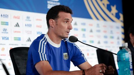 Scaloni hablará este martes antes del último entrenamiento de la Selección previo al amistoso con Bolivia.