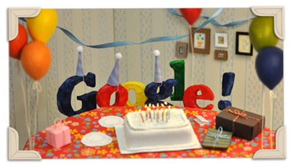 Google de festejo