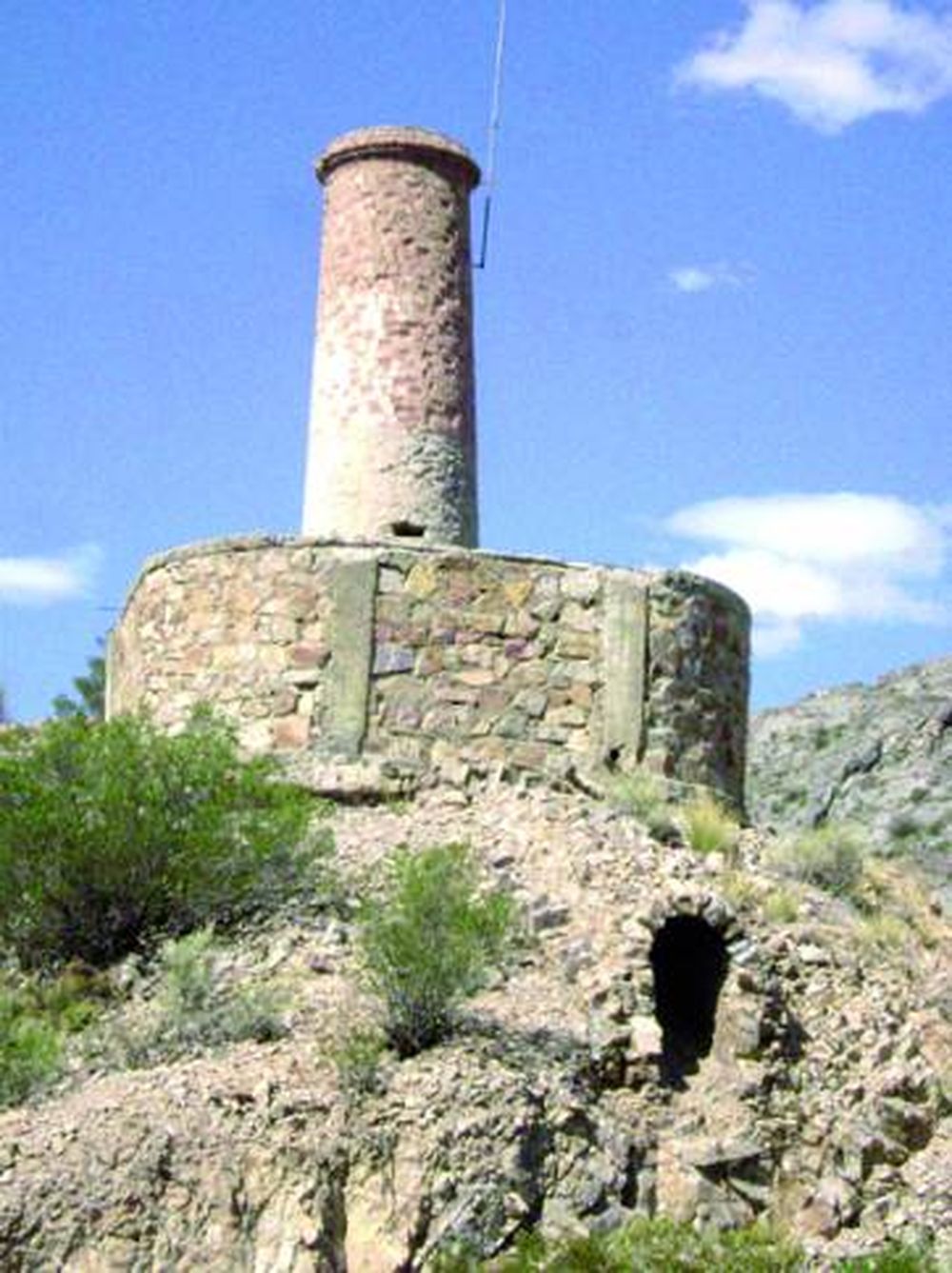 Ruinas llenas de minería