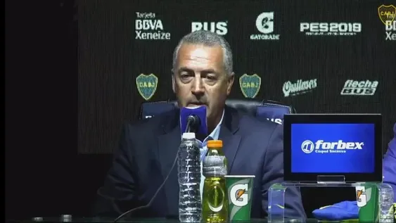Alfaro en su presentación: “Boca no tiene purgatorio: es cielo o infierno”