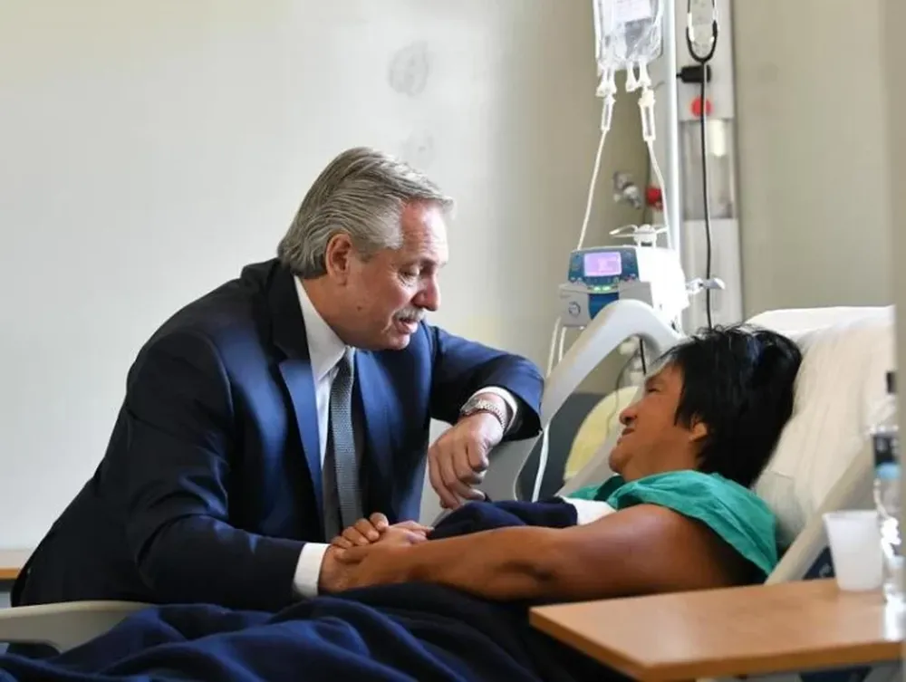 Fernández visitó a Milagro Sala: “Pido a la Corte que empiece a enmendar las barrabasadas”