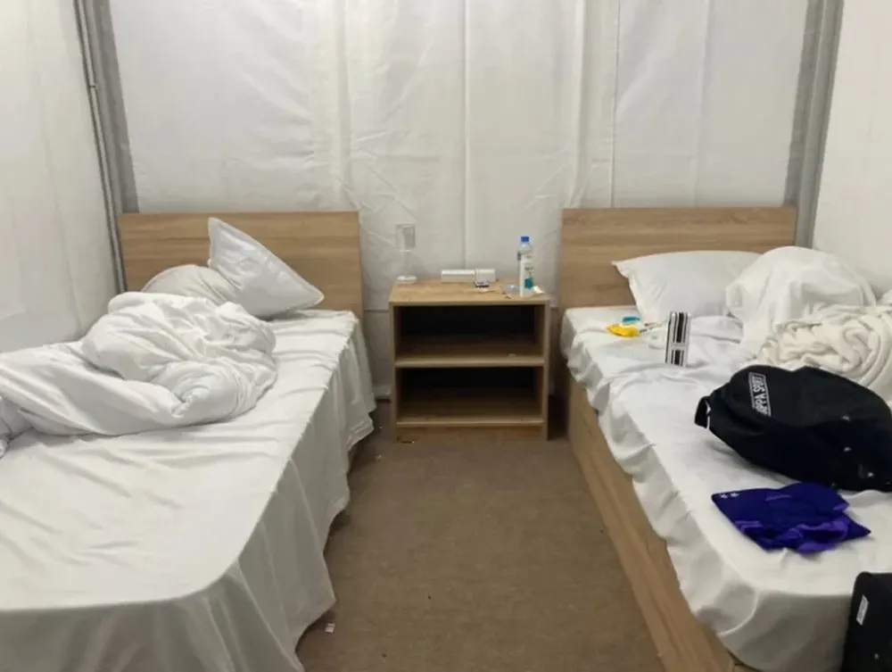 Quejas de los turistas que se alojan en carpas de la FIFA: “Es un campo de refugiados”