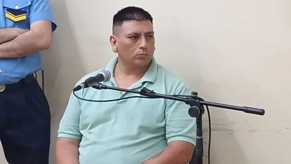 Fabián Vega cumplirá la pena en el penal de Chimbas.