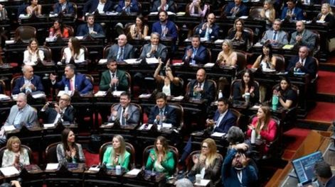 La sesión en Diputados contó con varios picos de tensión.