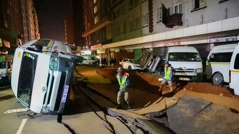 Tragedia en Sudáfrica: una explosión deja un muerto y decenas de heridos