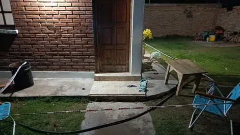 La zona donde fue baleado el policía.