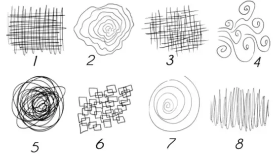 Elegí un garabato para averiguar cuál es tu verdadero estado emocional