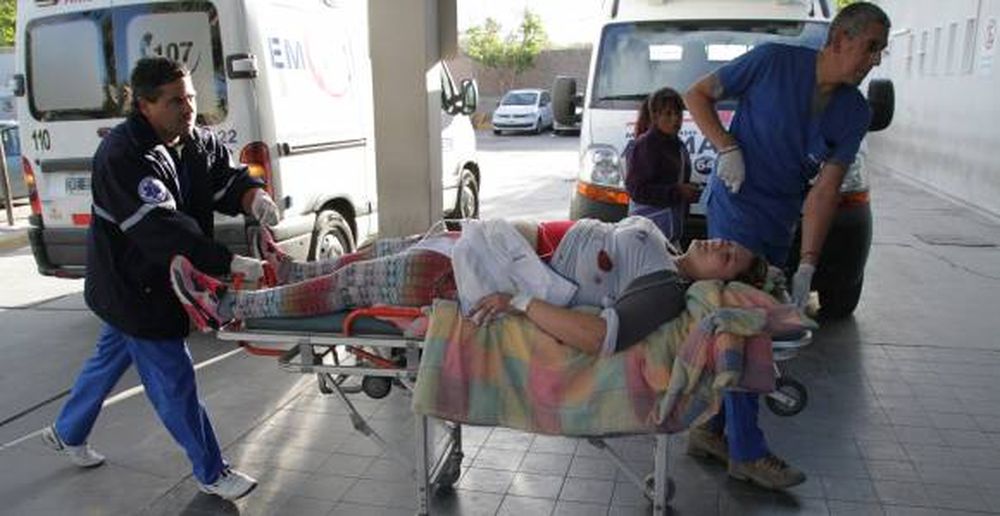 En la puerta del Penal, hieren de 3 puntazos a embarazada